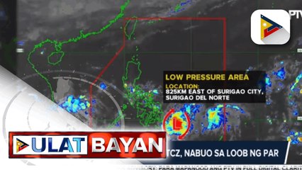 LPA na nakapaloob sa ITCZ, nabuo sa loob ng PAR