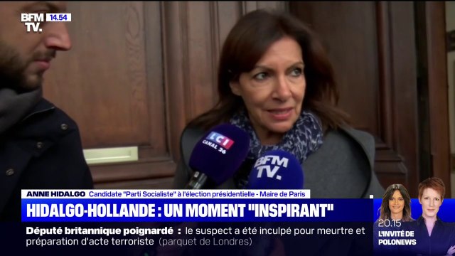 Entre Hidalgo et Hollande, les échanges sont toujours très inspirants et nécessaires pour la candidate PS