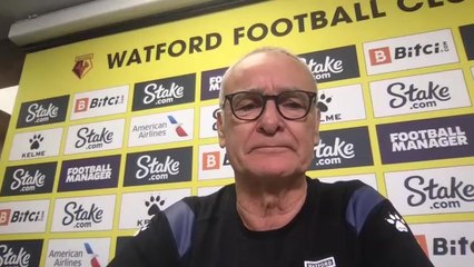 Ranieri looking for Watford reaction against Everton