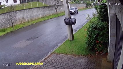 Pedal Mix-Up Sends Car Through Gate