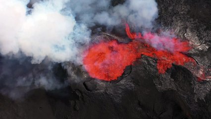 Volcano  , volcanic eruption , magma chamber, lava