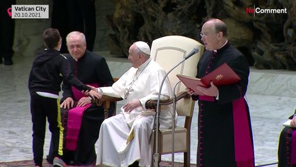 Kind stört Generalaudienz - Papst Franziskus: "Ich danke für die Lektion“