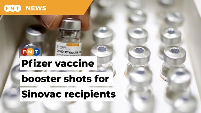 Sinovac recipients to be included in booster dose programme