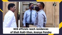 NCB officials reach residences of Shah Rukh Khan, Ananya Panday