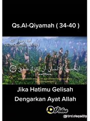 Jika hati gelisah dengarkan ayat ini.