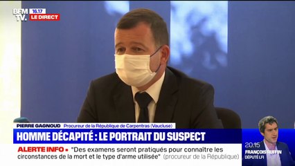 Homme décapité dans le Vaucluse: le suspect interpellé était "proche de son grand-père", d'après le procureur