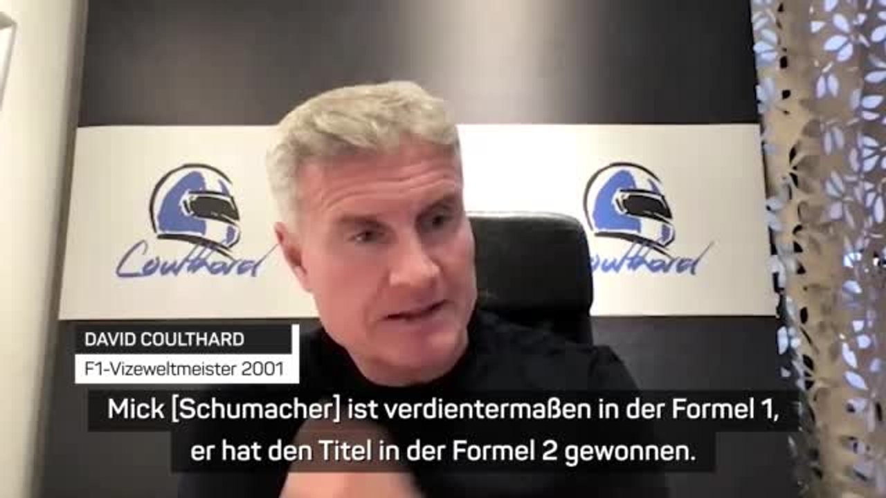 Coulthard: 'Mick Schumacher verdient in der F1'