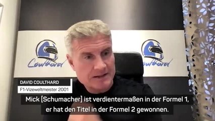 Coulthard: "Mick Schumacher verdient in der F1"