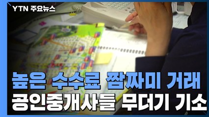 "회원끼리 높은 수수료로 짬짜미 매물 거래"...공인중개사들 무더기 기소 / YTN