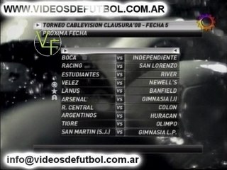 Télécharger la video: Torneo Clausura 2008 - Fecha 04 - Posiciones y proxima fecha