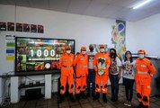 Homenagem ao Corpo de Bombeiros