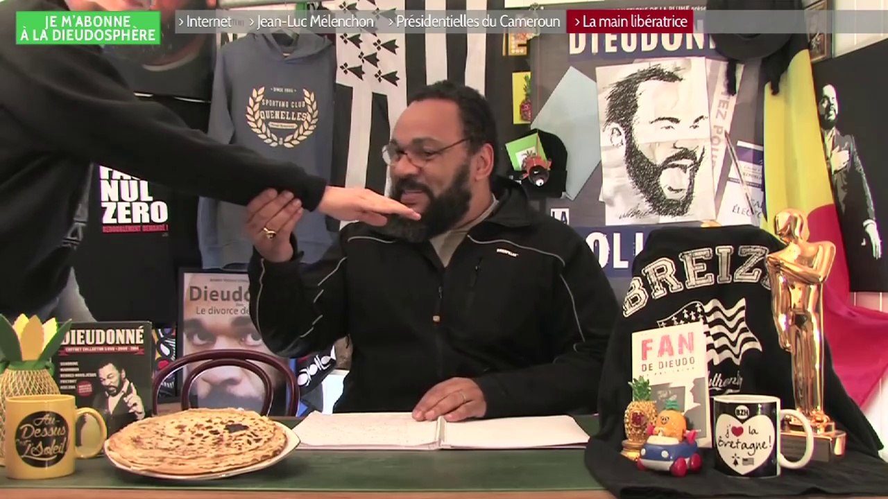 Dieudonné : "Jean-Luc Mélenchon, choisissez !" Politique, gifle Valls, surprise