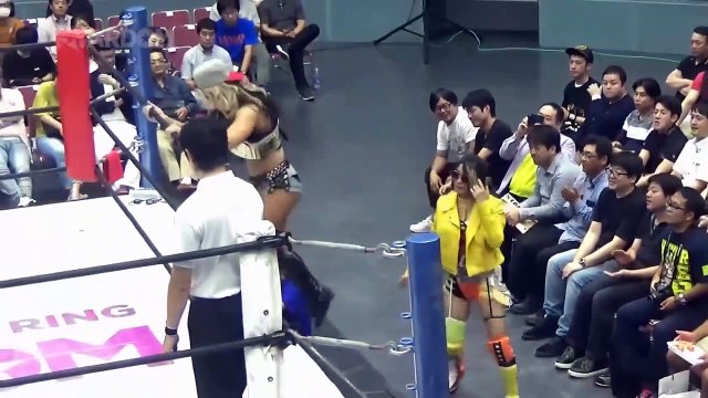 Arisa Hoshiki and Toni Storm Vs Bobbi Tyler and Zoe Lucas - 2019