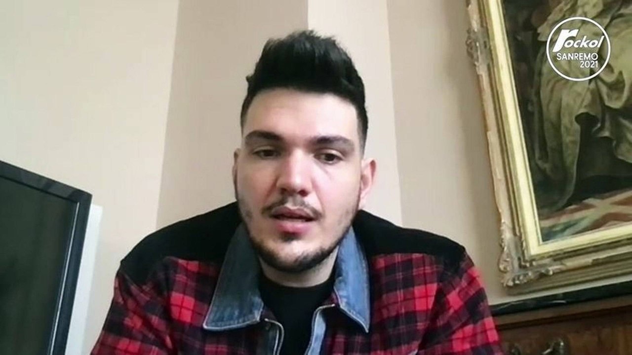 Gaudiano, vincitore delle "Nuove Proposte" di Sanremo 2021 con "Polvere da sparo"