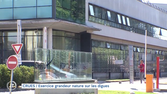 CRUES / Exercice grandeur nature sur les digues