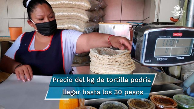 Incremento en precio del gas subió de uno a dos pesos el kilo de tortilla en Edomex y CDMX