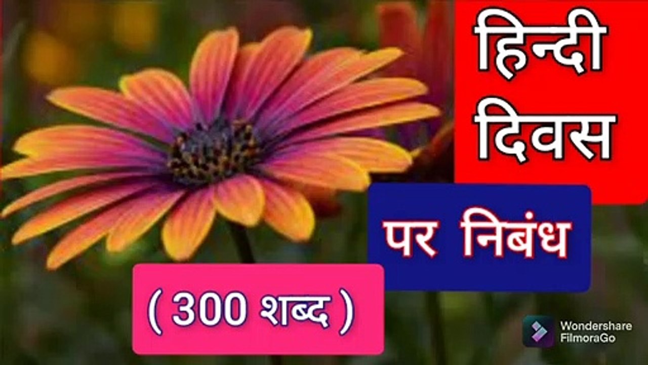 Essay on Hindi Diwas