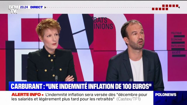Indemnité inflation: pour Manuel Bompard, ça fait très bricolage