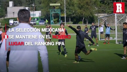 La Selección Mexicana se mantiene en el noveno lugar del ranking FIFA