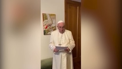 Cei,  videomessaggio Papa: "audacia e voglia riscatto"