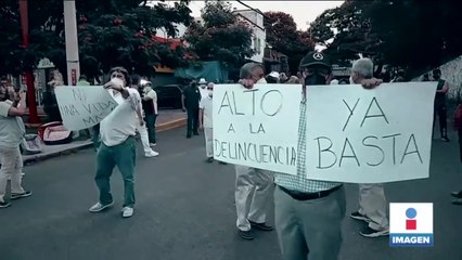Tras asalto a joven, vecinos de Cuernavaca marchan para pedir seguridad
