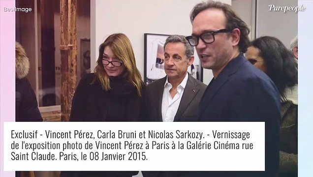 Je l'aime profondément : Vincent Perez tendre sur son ex-couple avec Carla Bruni