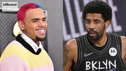 Télécharger la video: Chris Brown Praises Kyrie Irving for Refusing COVID-19 Vaccine: ‘I Stand With My Brother’ | Billboard News