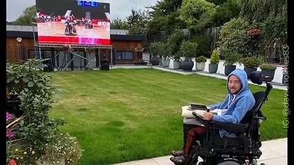 David Holmes, el doble de 'Harry Potter' que quedó discapacitado luego de filmar una de las películas