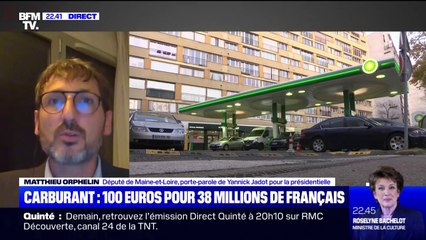 Prix de l'énergie: pour Matthieu Orphelin, "le gouvernement aurait dû plus apprendre de la crise des gilets jaunes"