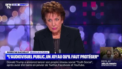 Roselyne Bachelot: "L'audiovisuel public est un joyau qu'il faut protéger"