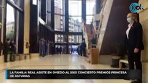 La Familia Real asiste en Oviedo al XXIX Concierto Premios Princesa de Asturias