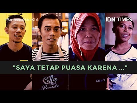Meski Pekerjaannya Berat, 5 Orang Ini Memutuskan untuk Tetap Berpuasa