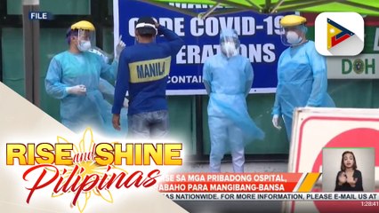 5-10% ng mga nurse sa mga pribadong ospital, nagbitiw sa trabaho para mag-ibang-bansa