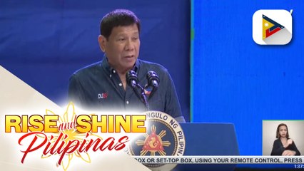 Pres. Duterte, ipinagmalaki na nagtatagumpay ang pamahalaan sa kampanya vs. insurgency