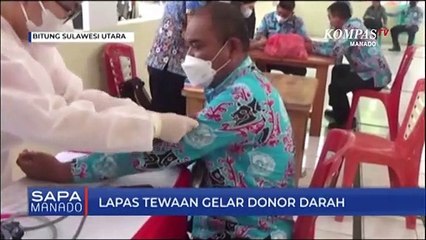 Lapas Tewaan Gelar Donor Darah