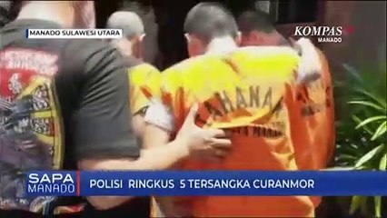 Polisi  Ringkus  5 Tersangka Curanmor