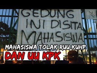 GERUDUK GEDUNG DPR HINGGA AKSI BAKAR BAN DI DEPAN GEDUNG KPK