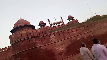 Red fort evening view Delhi