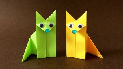 DIY Paper Works - Origami Fox