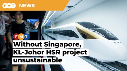 Country’s economy will not benefit from KL-Johor HSR project, warns expert