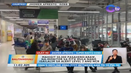Pagdami ng mga pasahero sa PITX, inaasahan na habang papalapit ang Undas | BT