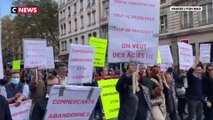 Manifestations de commerçants à Lyon contre l'insécurité et les trafics