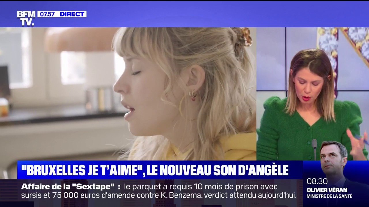 Angèle est de retour avec une nouvelle chanson,...