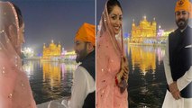 Yami Gautam Husband Aditya Dhar का Golden Temple Darshan Viral । Watch Video