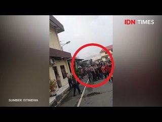 Detik-Detik Ledakan Bom Bunuh Diri di Mapolrestabes Medan
