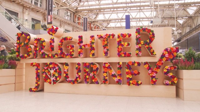 Brighter Journeys mental health awareness campaign comes to Liverpool Lime Street station