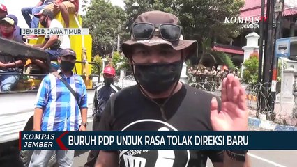 Buruh Unjuk Rasa Tolak Direksi Baru Perusahaan Daerah Perkebunan Kahyangan