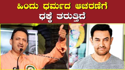 ಅಮೀರ್ ಖಾನ್ ಜಾಹೀರಾತನ್ನು ಹಿಂದು ವಿರೋಧಿ ಎಂದ ಅನಂತ್‌ಕುಮಾರ್ ಹೆಗಡೆ