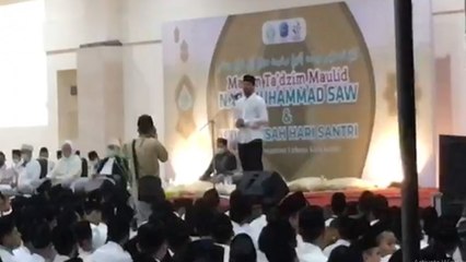 Nadiem Makarim Kunjungi Sejumlah Pesantren di Jawa Timur