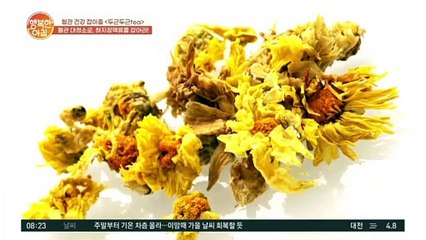 혈전, 고혈압, 고지혈증 예방에 좋은 국화차 제대로 끓이는 법